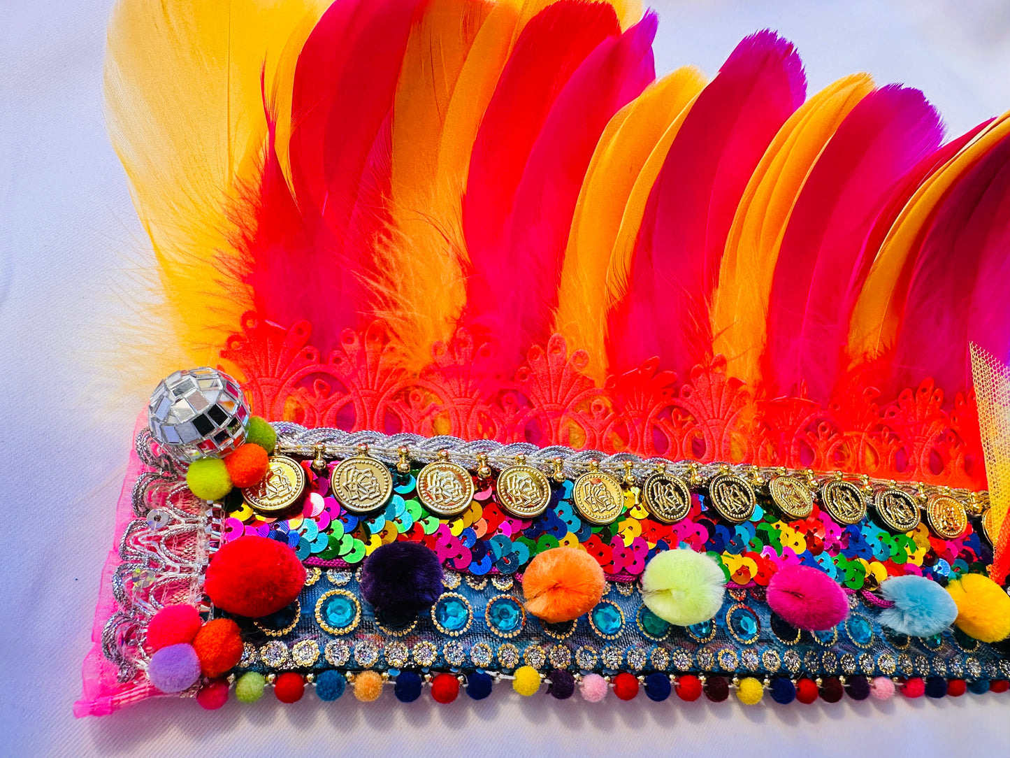 Crazy fruit salad deluxe headdress