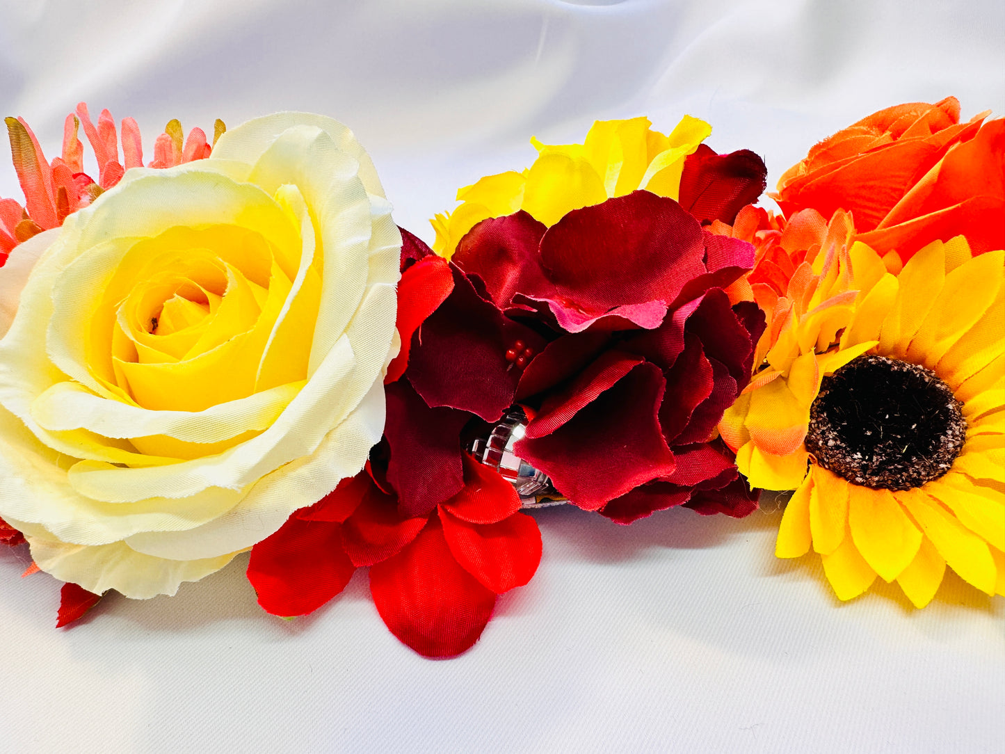 Sunrise flower crown