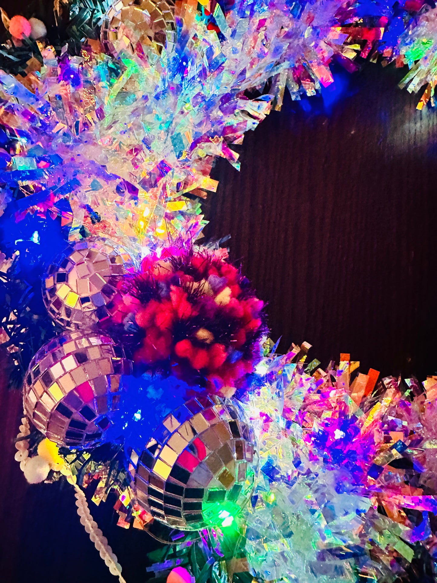 Disco boogie wreath