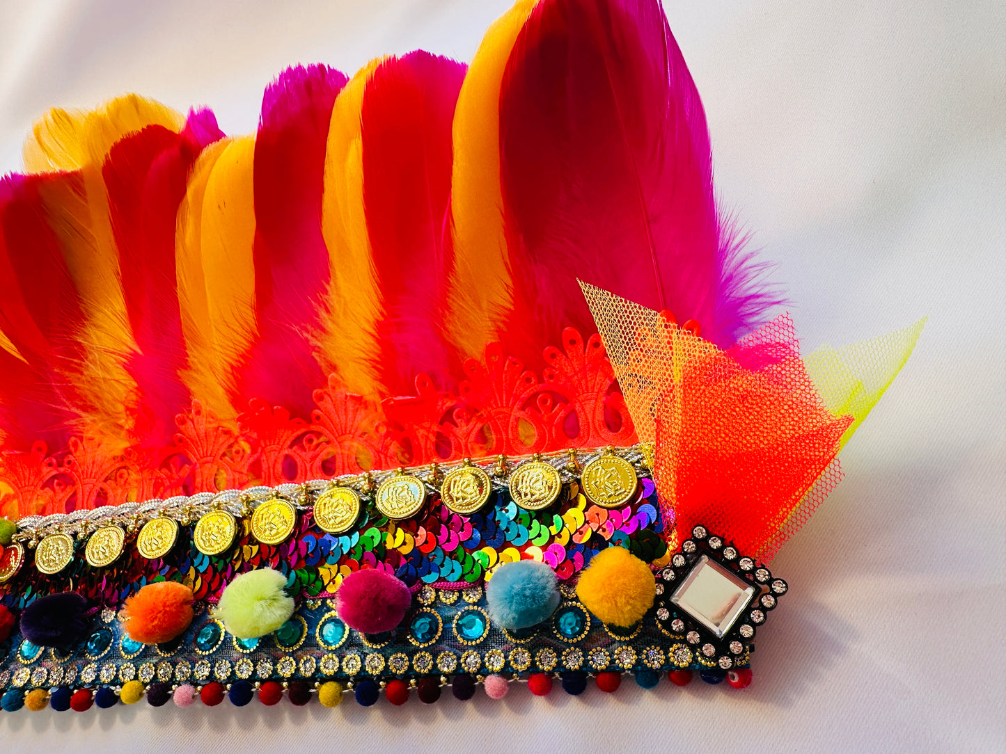 Crazy fruit salad deluxe headdress