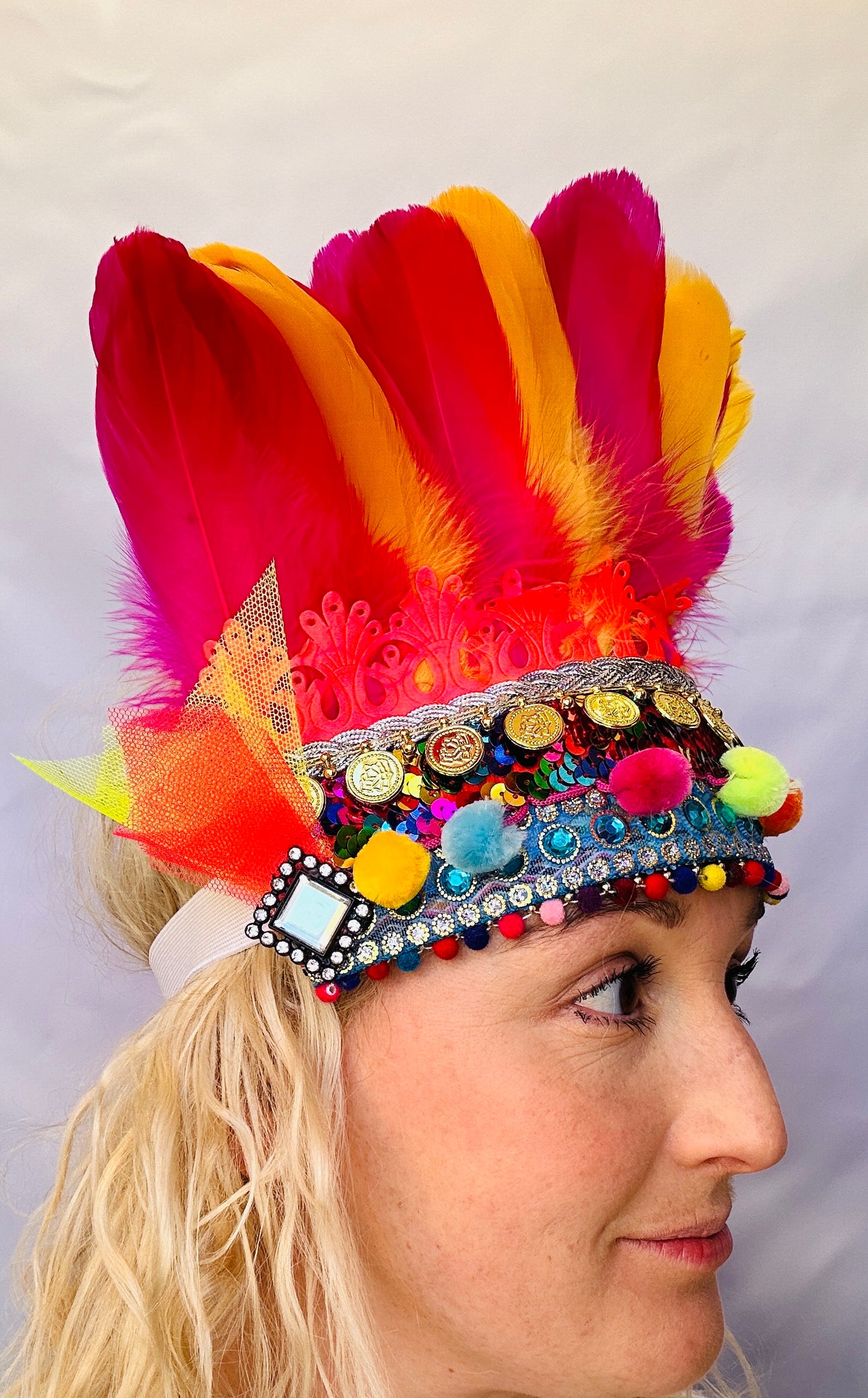Crazy fruit salad deluxe headdress