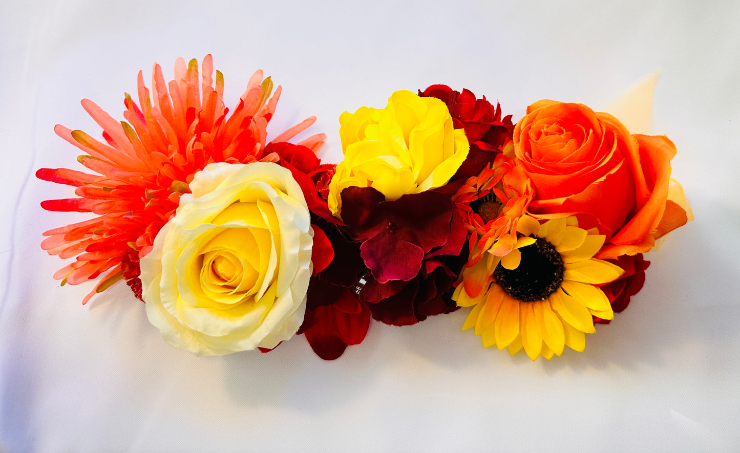 Sunrise flower crown