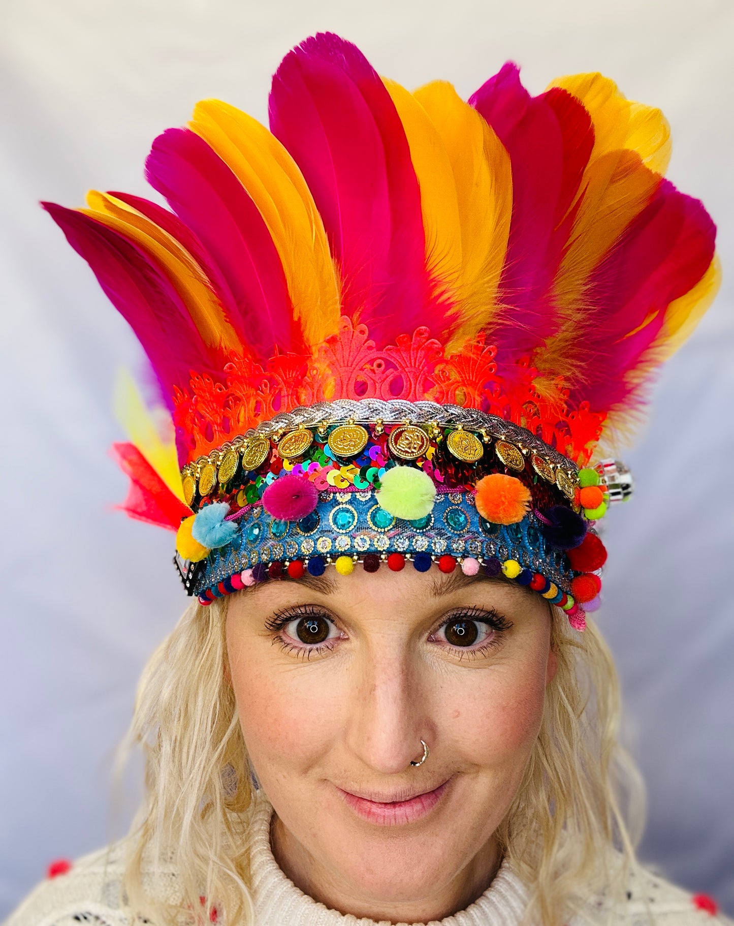 Crazy fruit salad deluxe headdress