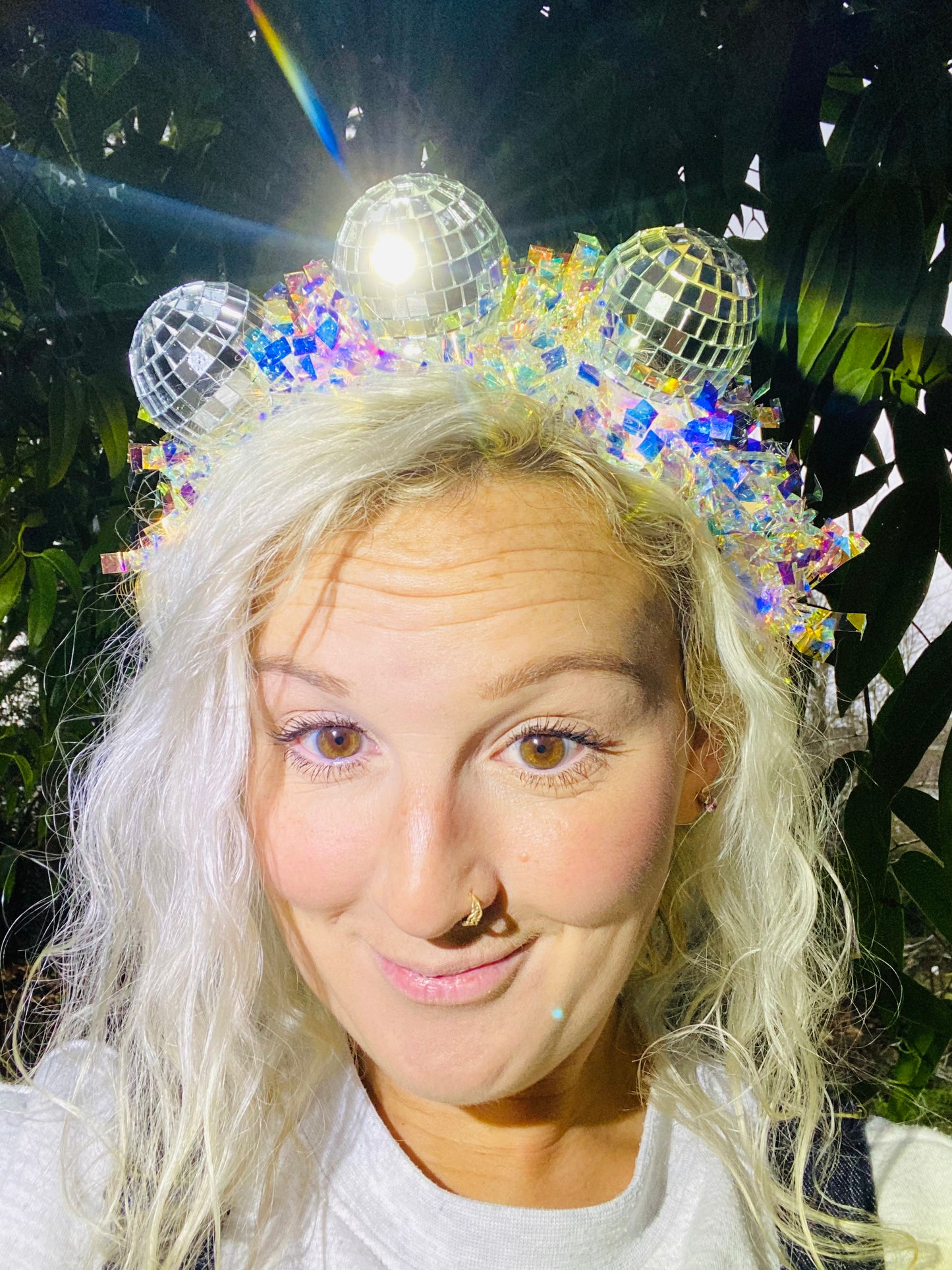 Disco time headband