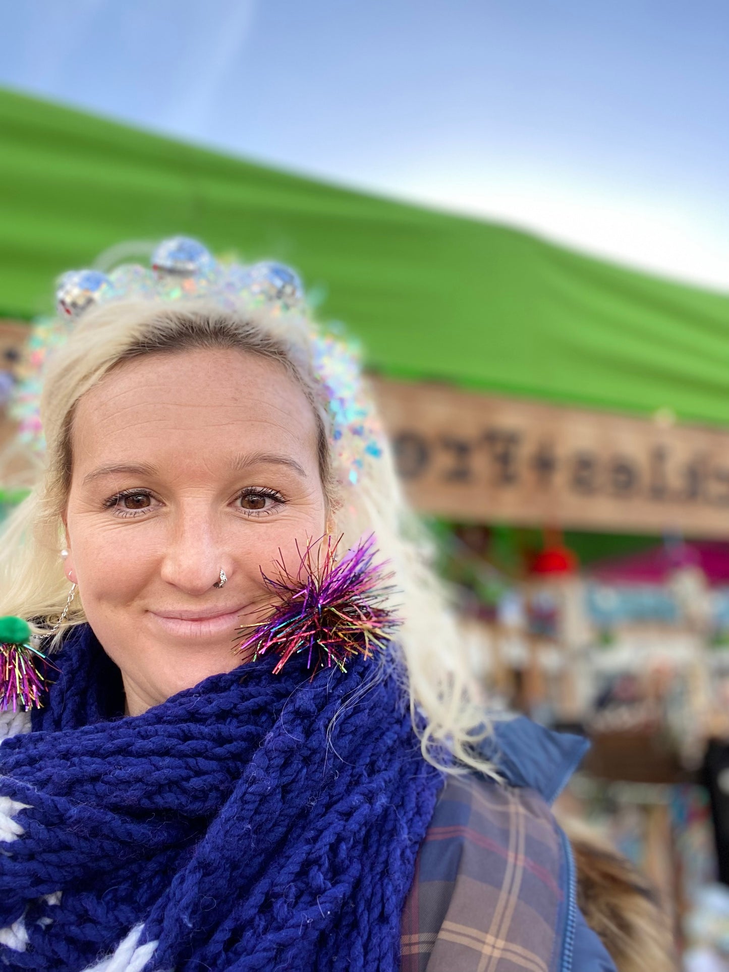 Disco time headband