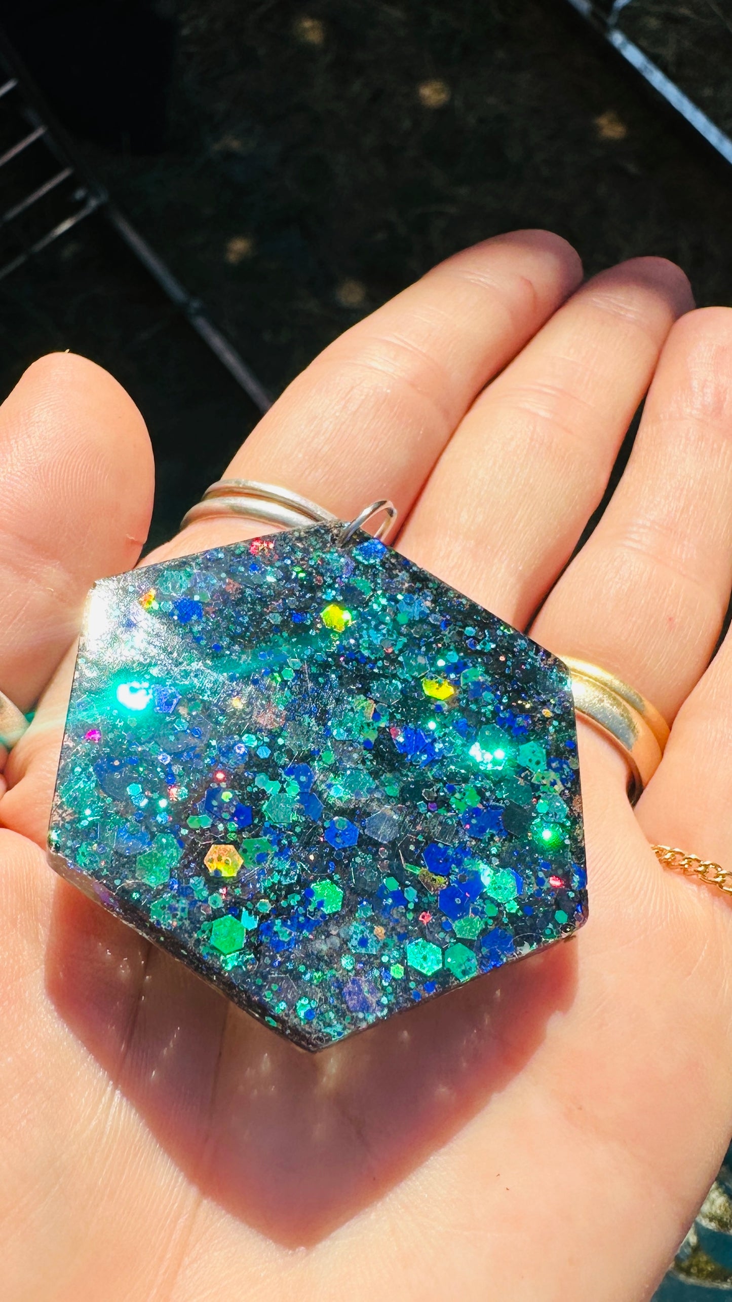 Custom text pendant