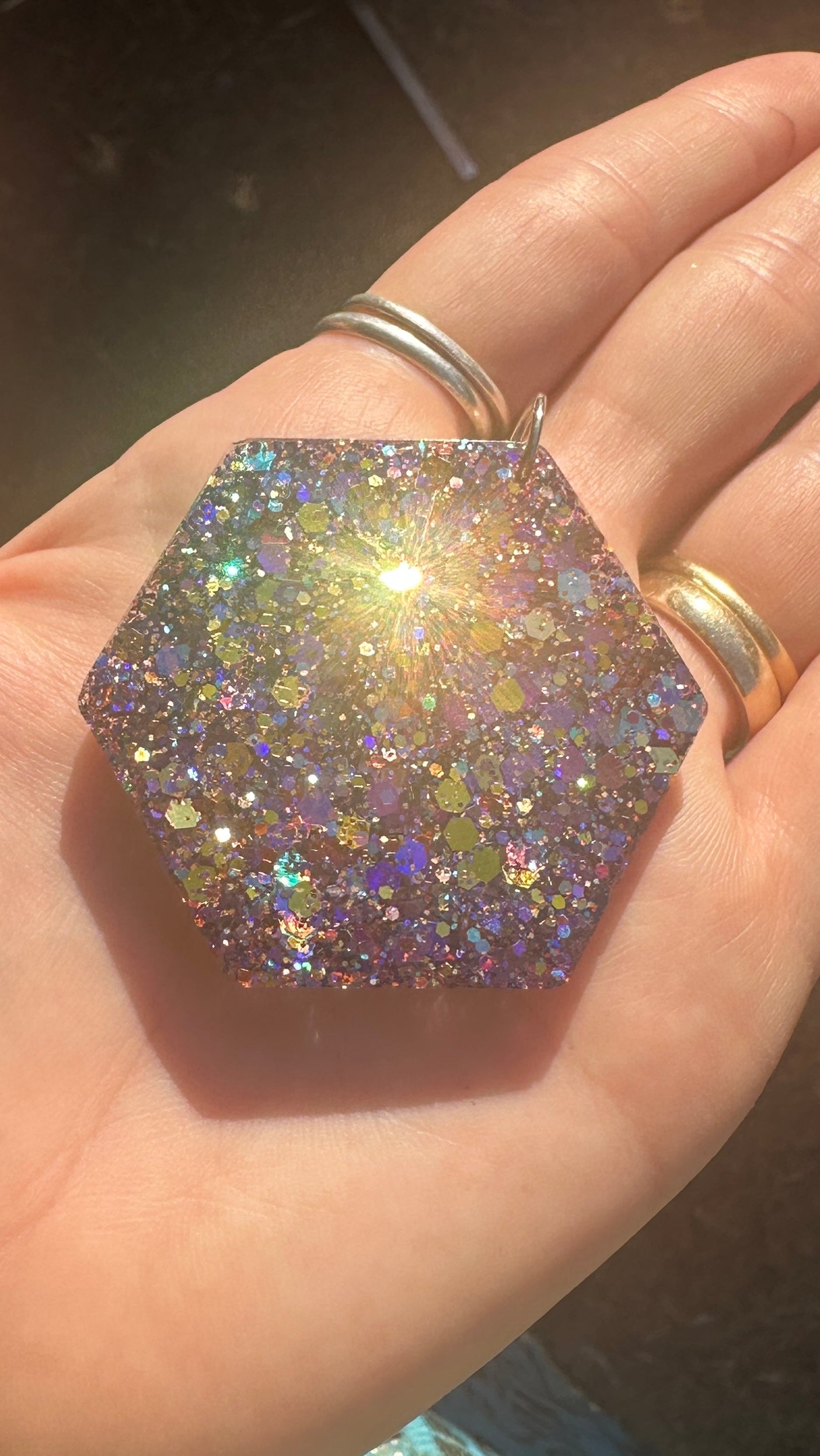 Custom text pendant