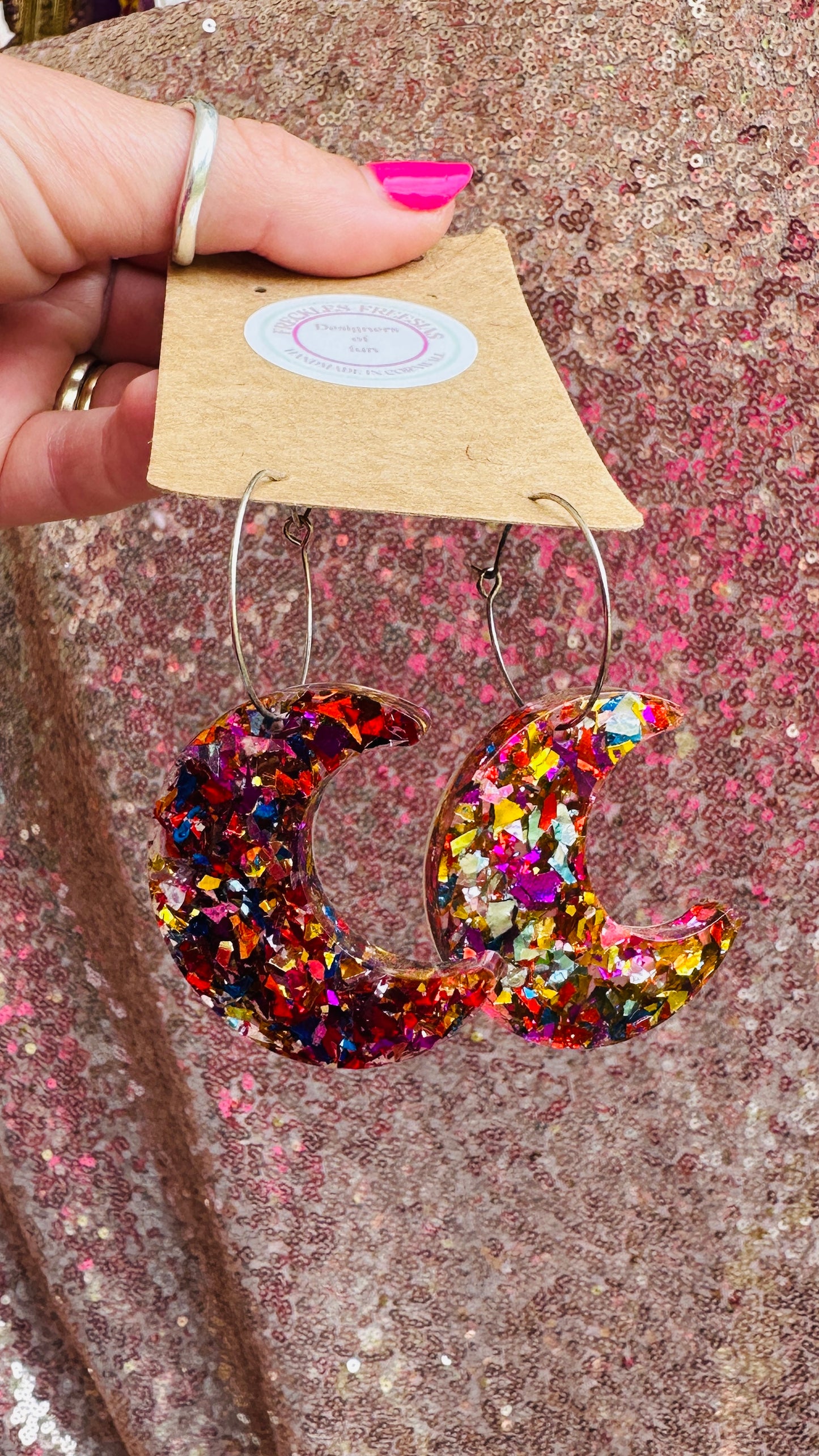 Giant moon hoops