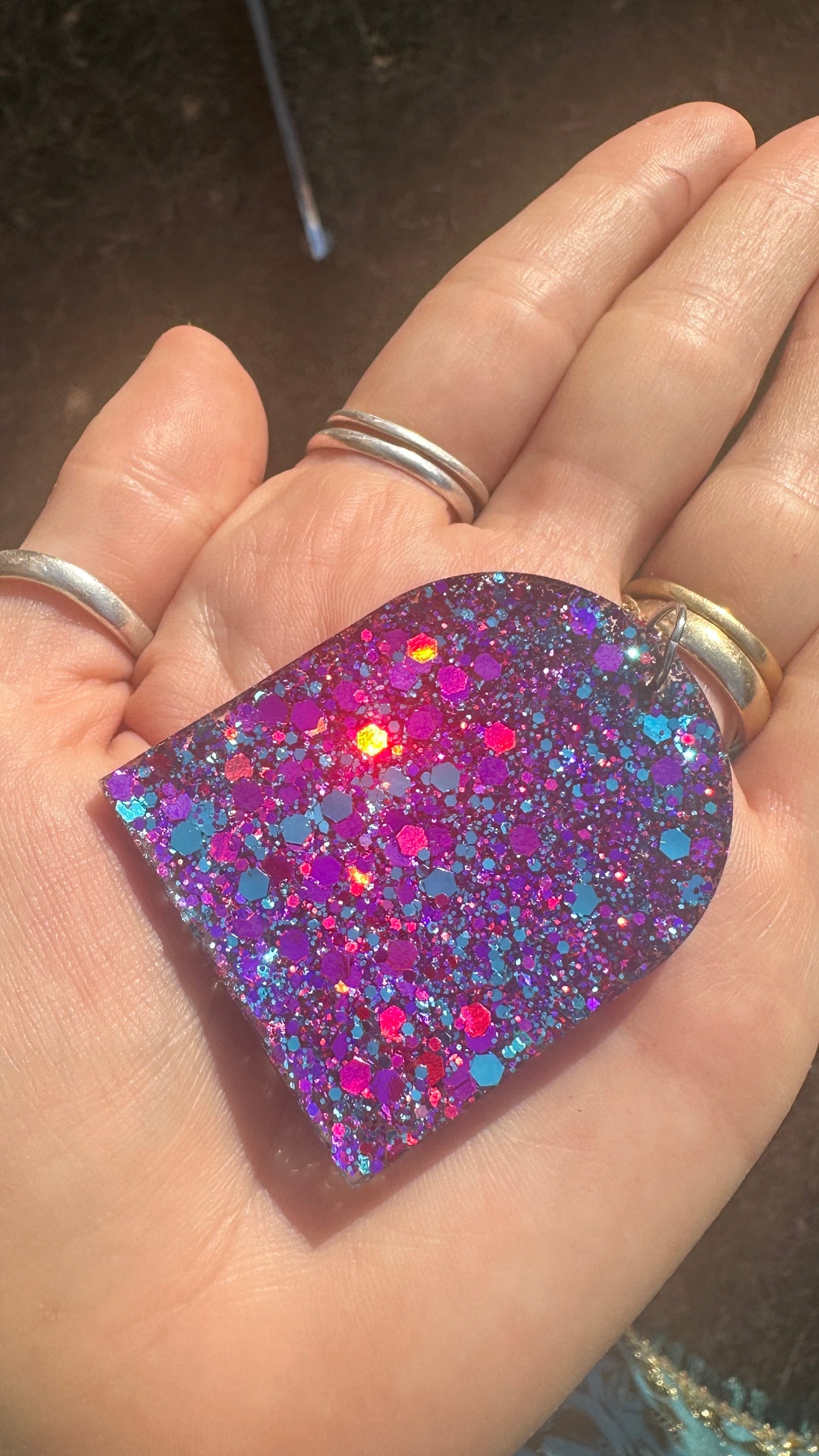 Custom text pendant