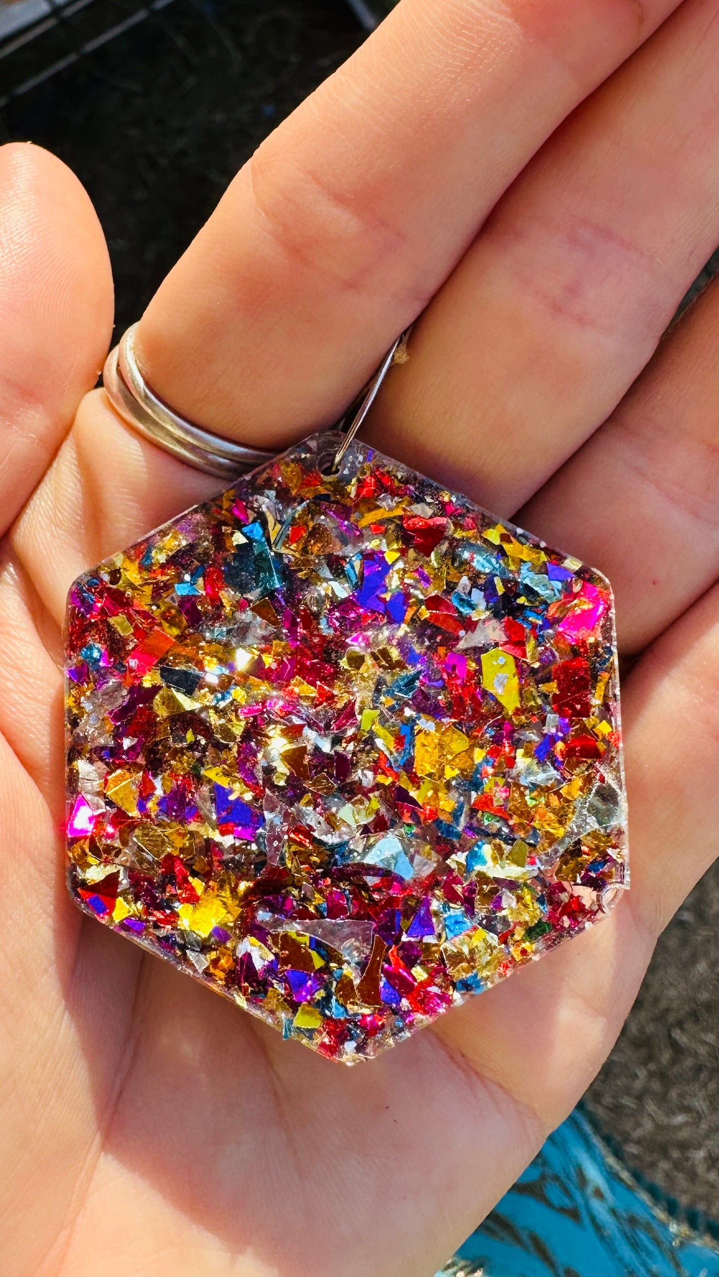 Custom text pendant
