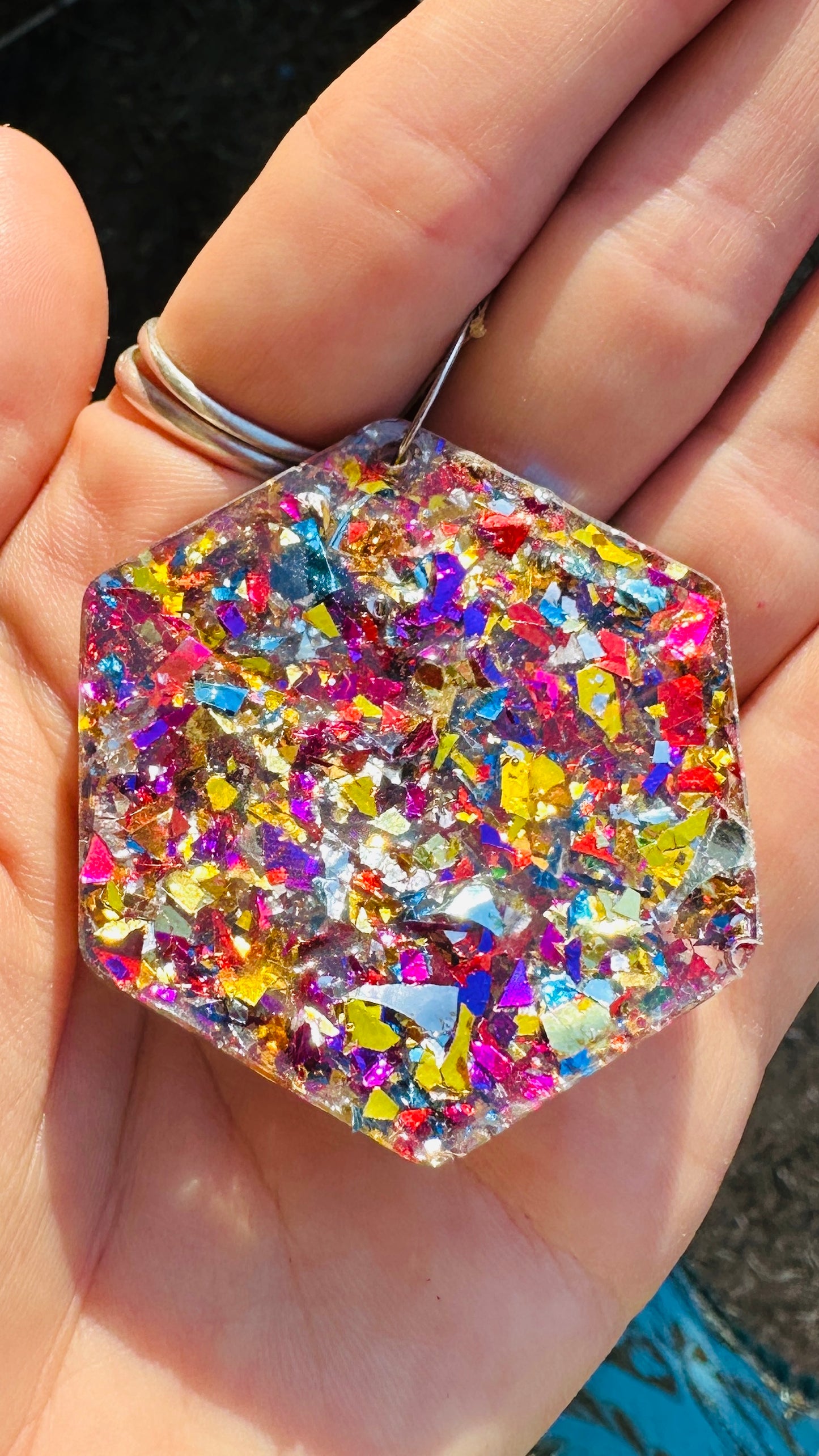 Custom text pendant
