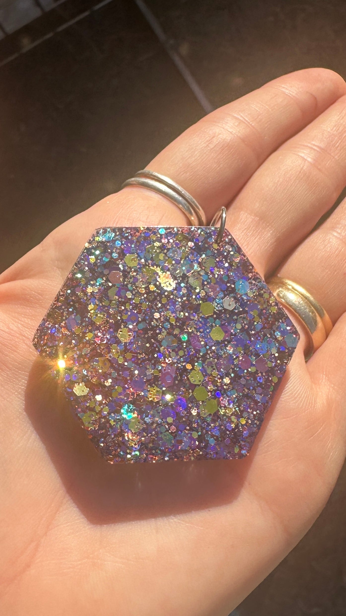 Custom text pendant