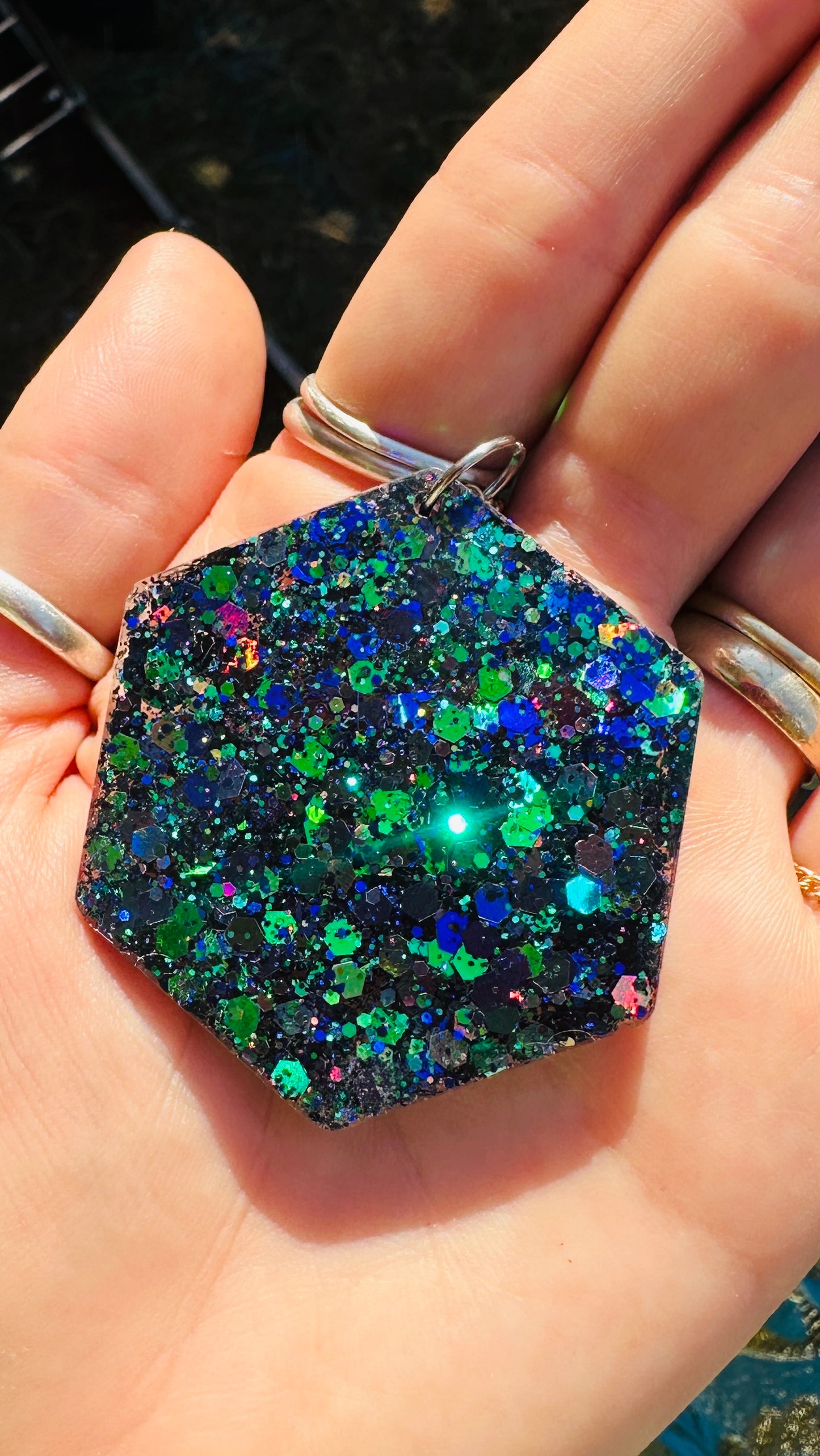 Custom text pendant