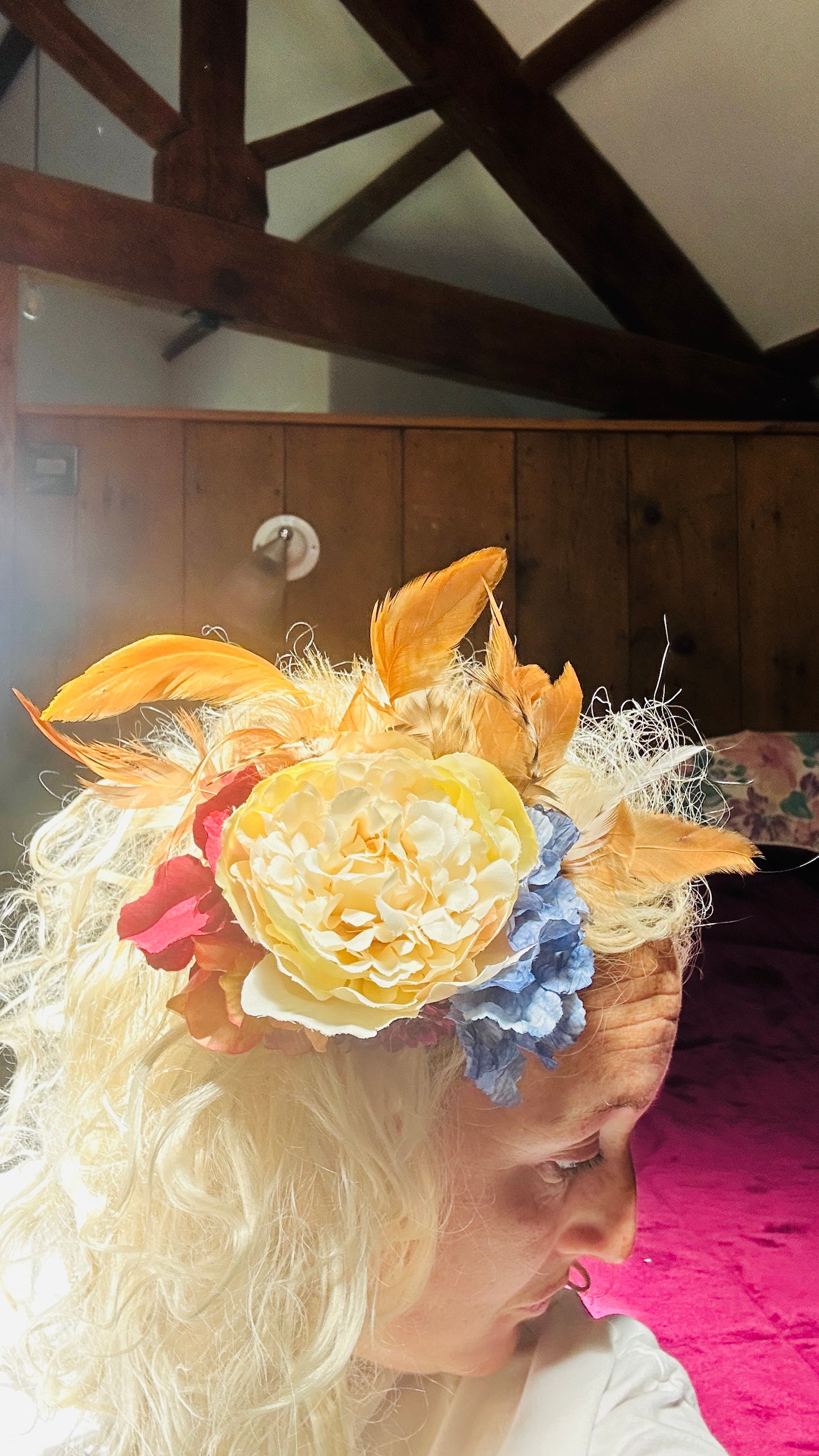 Clare’s custom flower clip