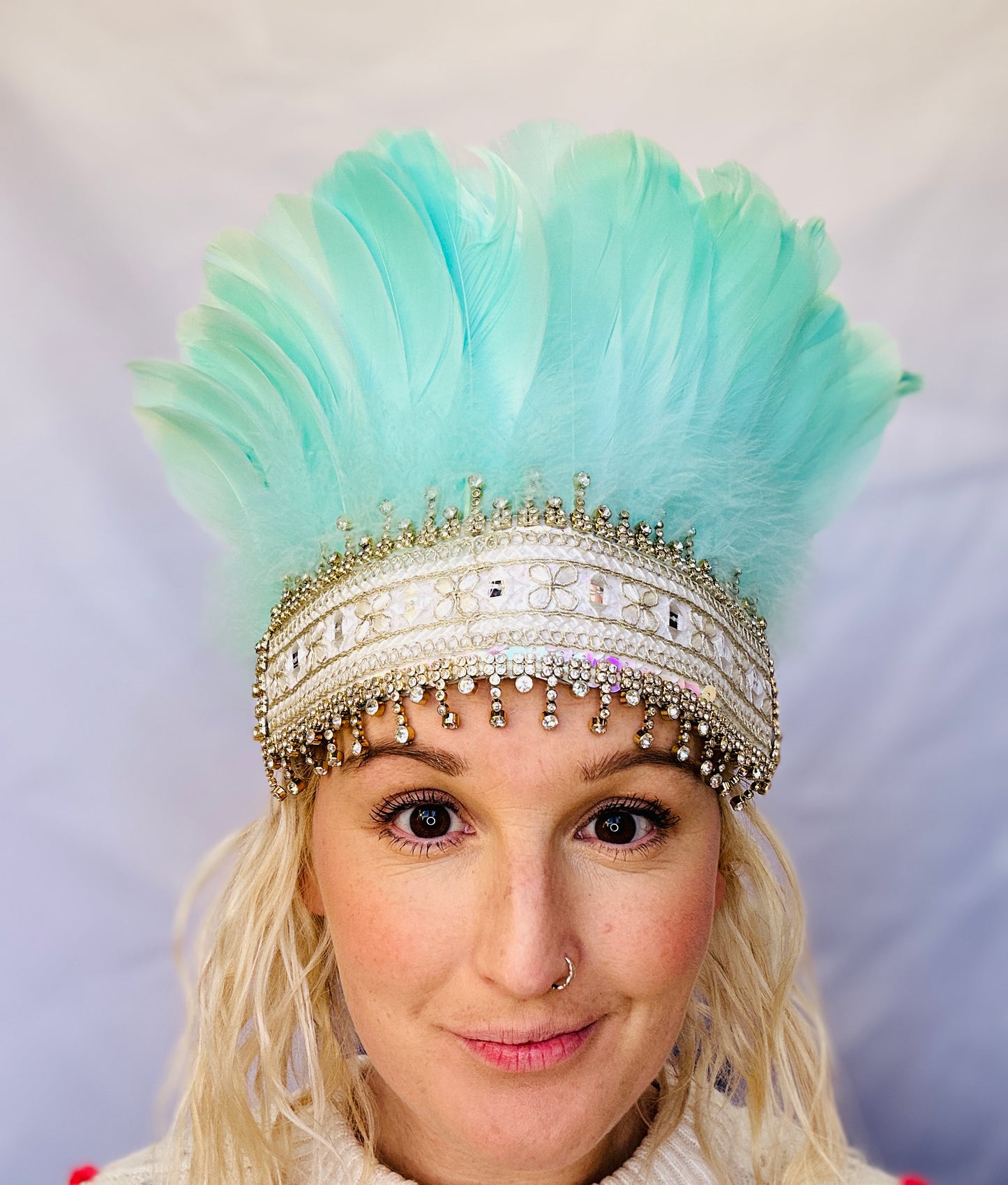 Mint sparkle deluxe headdress