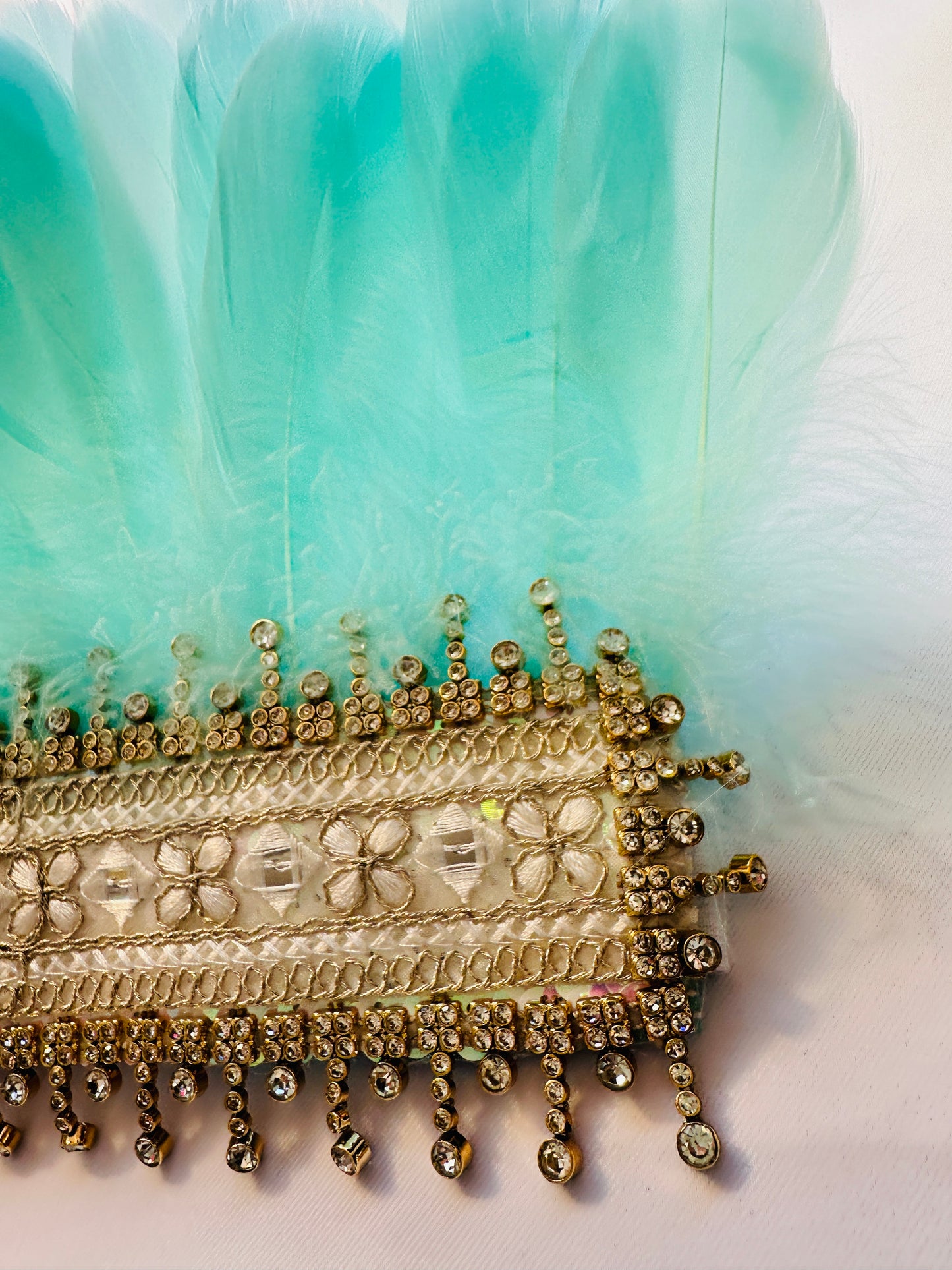 Mint sparkle deluxe headdress