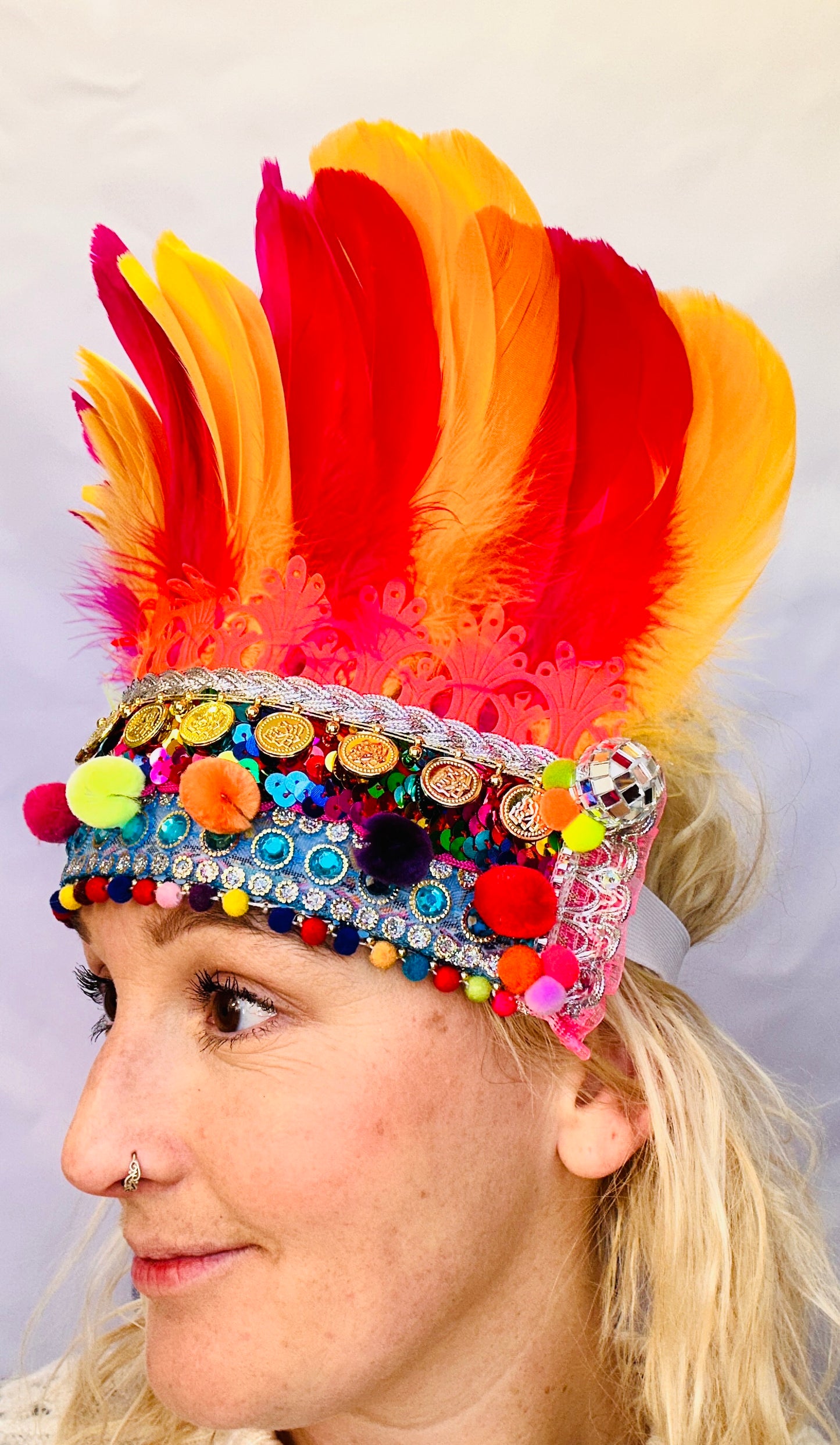 Crazy fruit salad deluxe headdress