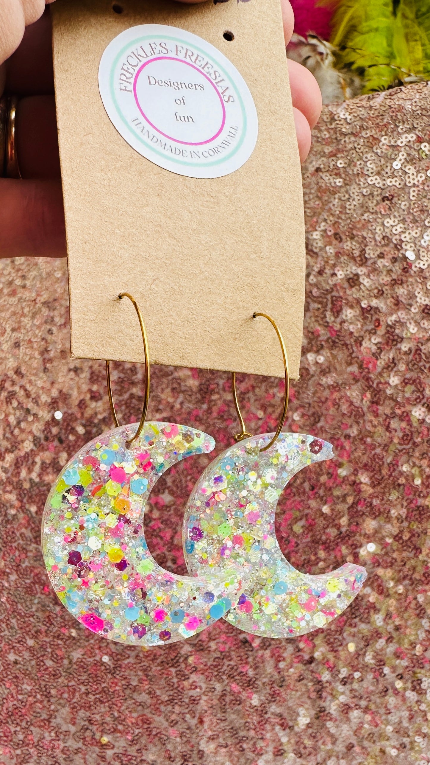 Giant moon hoops